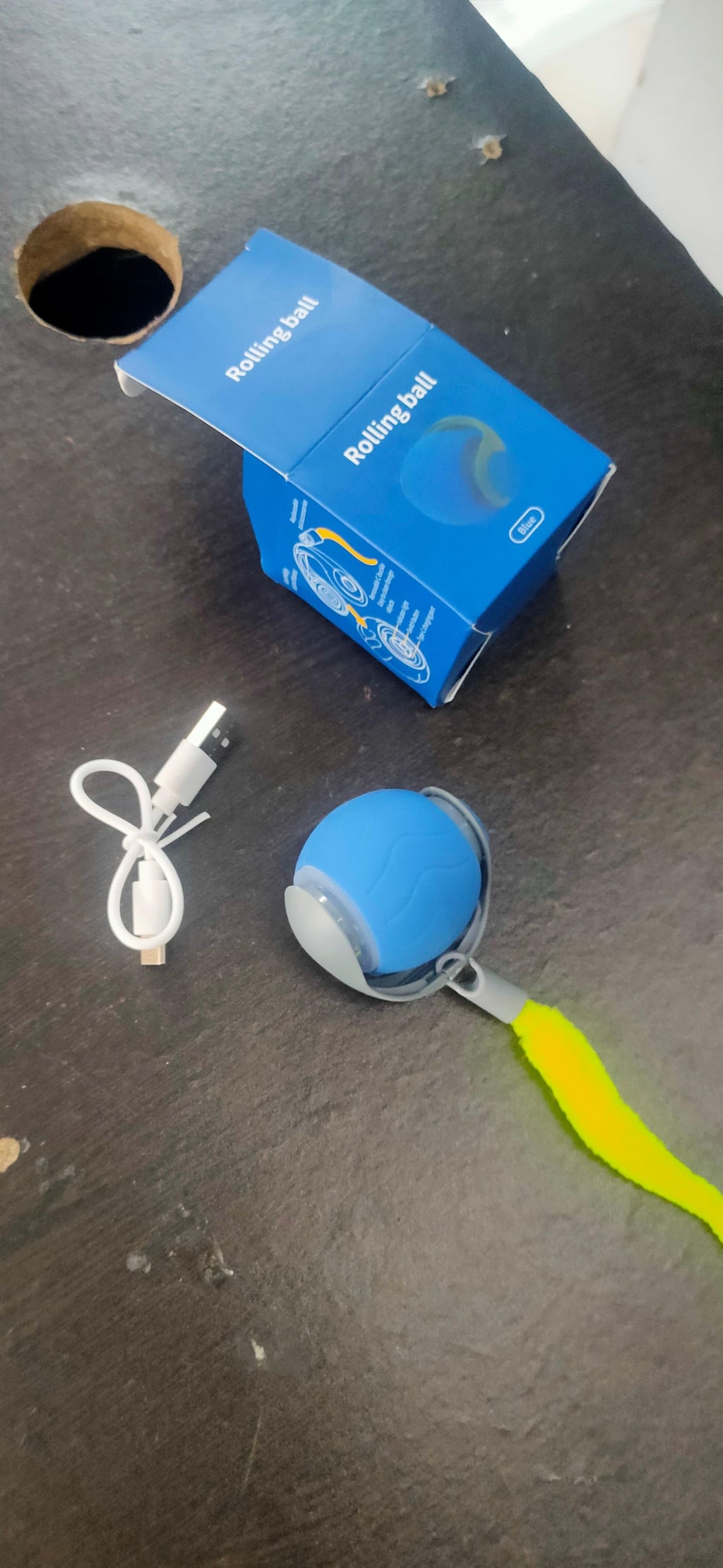 WhirlPaw™ Smart Rolling Ball - The Ultimate Interactive Cat Toy!