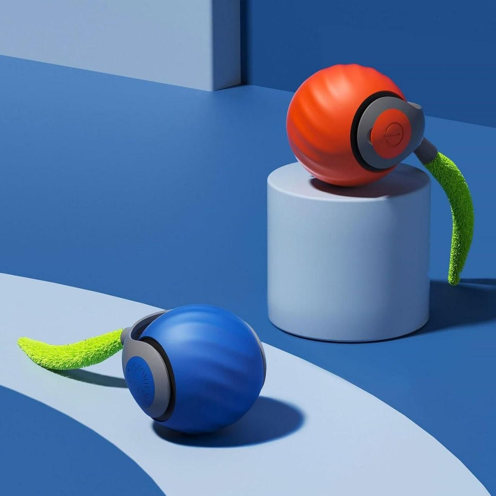 WhirlPaw™ Smart Rolling Ball - The Ultimate Interactive Cat Toy!