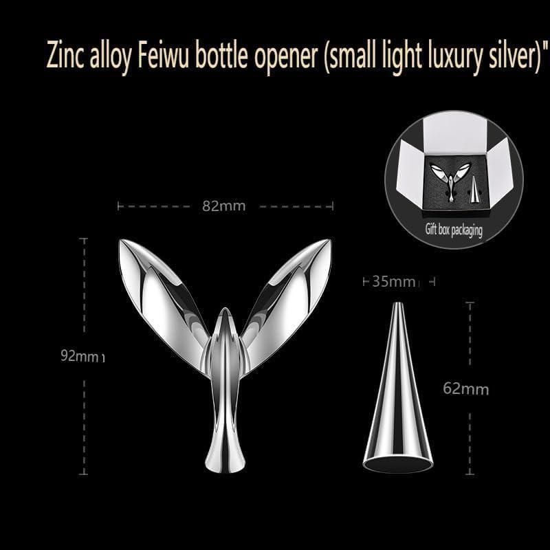 AeroBird™ Elegant Metal Bottle Opener - Sleek, Modern & Effortlessly Stylish!